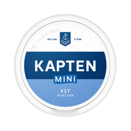 Kapten mini vit portionssnus.png